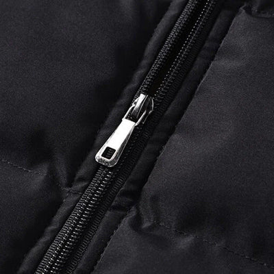 Philip Stilvoller Herren-Weste mit Fellbesatz