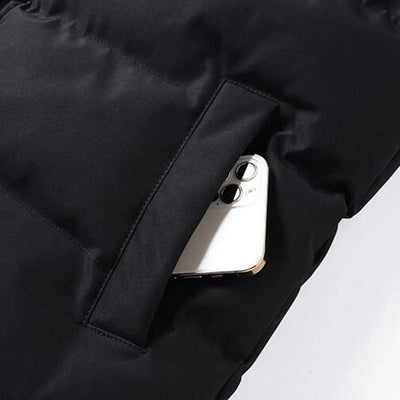 Philip Stilvoller Herren-Weste mit Fellbesatz