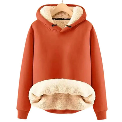 Damen Hoodie mit Fleece-Innenfutter – Kuschelig und Bequem