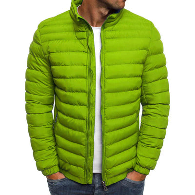 David Elegante Herren Übergangsjacke