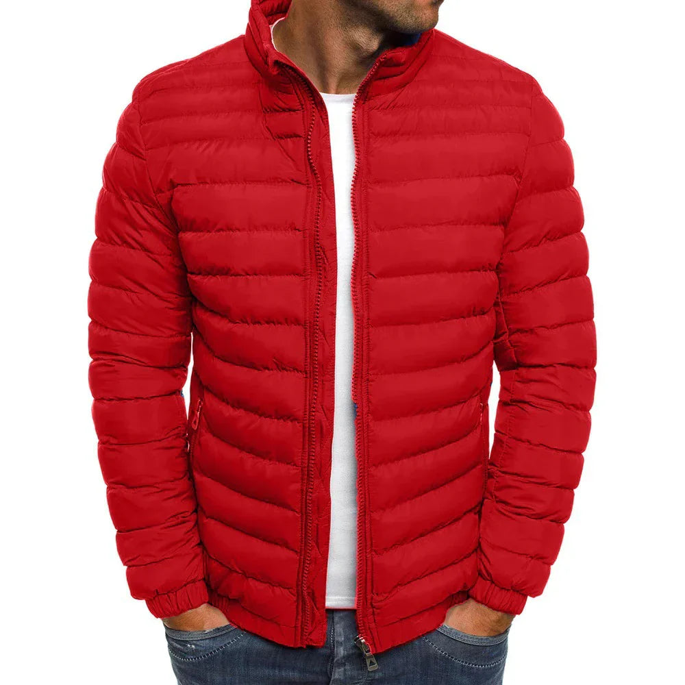 David Elegante Herren Übergangsjacke