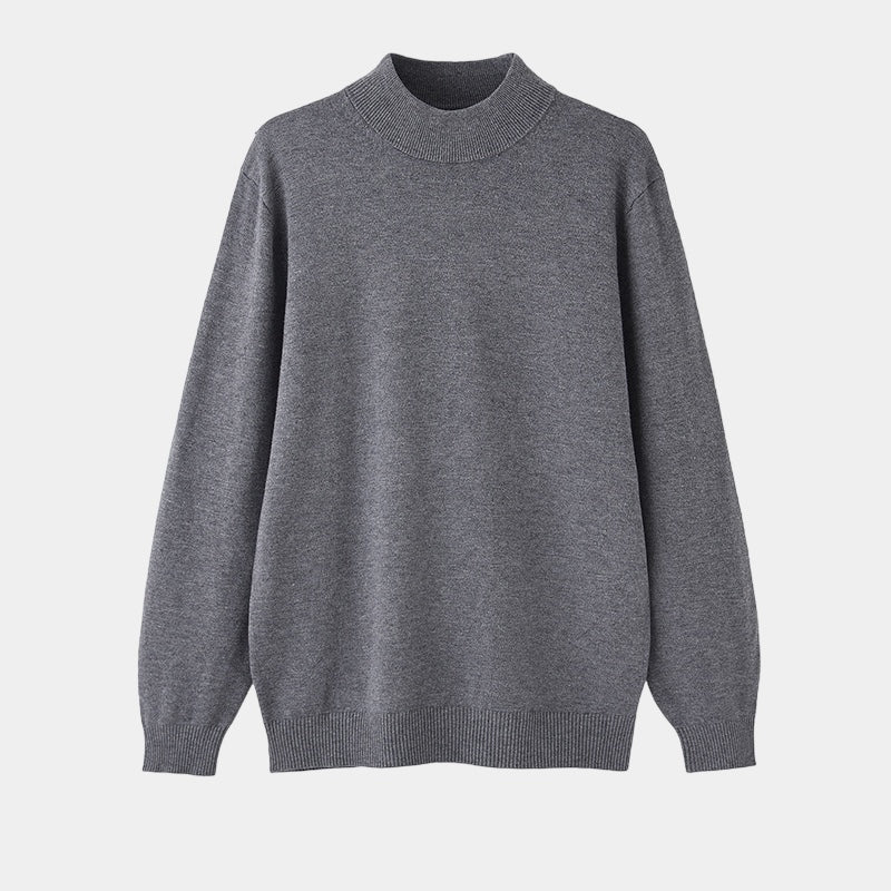 Halb-Stehkragen Pullover – Slim Fit Herrenmode in Luxusqualität
