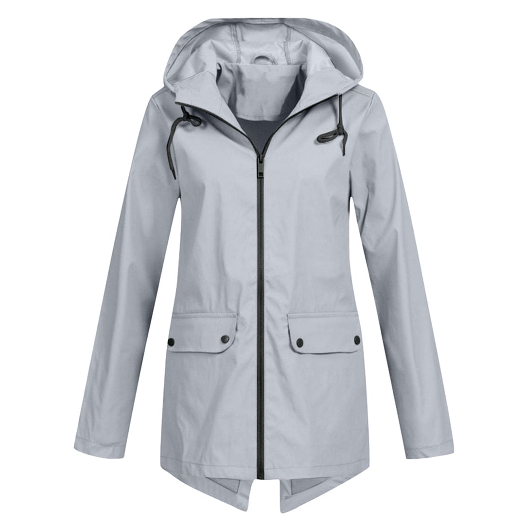 Damen Leichte Wasserfeste Windjacke mit Kapuze – Optimaler Komfort und Schutz