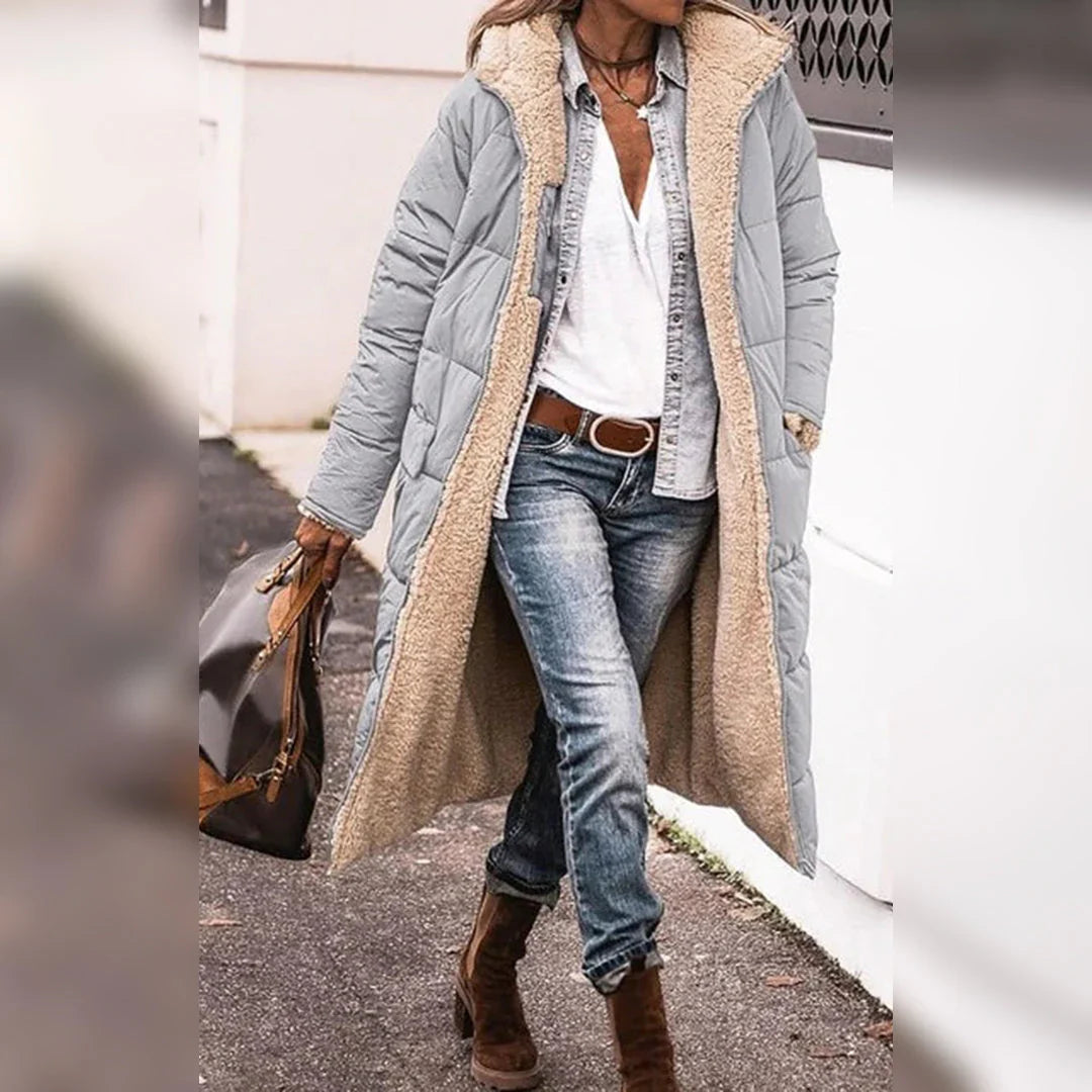 HAZEL – Lange Damenwinterjacke