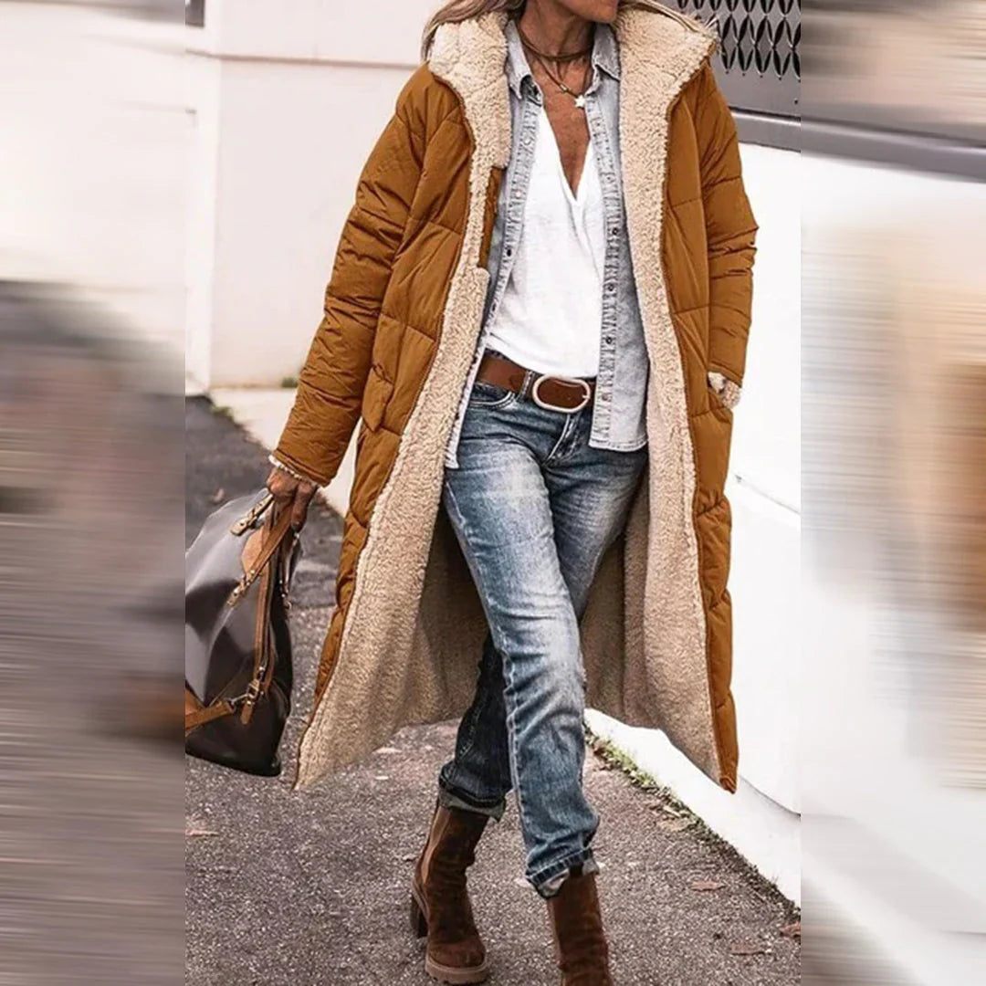 HAZEL – Lange Damenwinterjacke