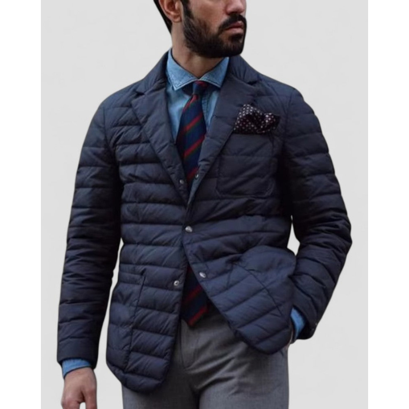 Herren Leichtes Gewattes Jacket – Elegant und Bequem