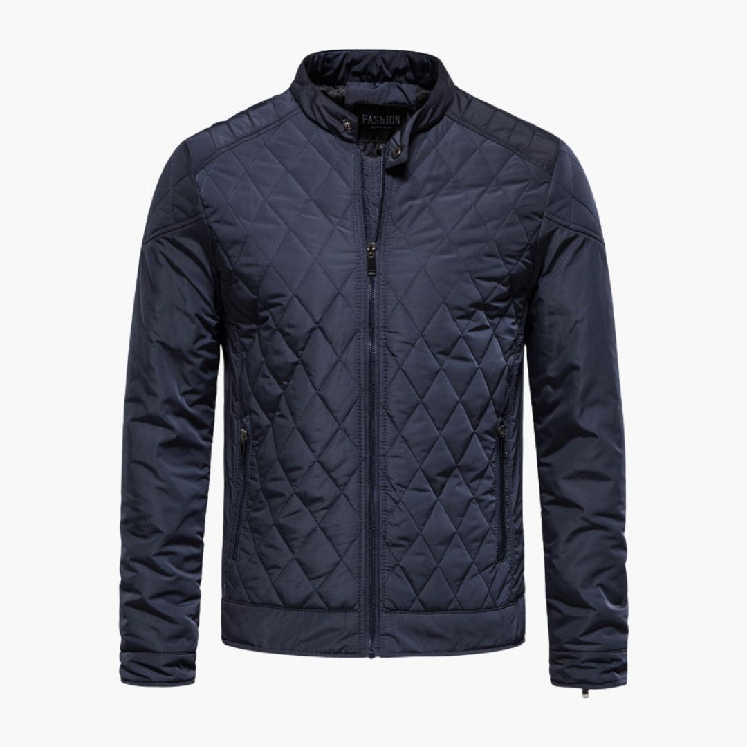 Herren Vintage Karierte Jacke – Warm und Modisch