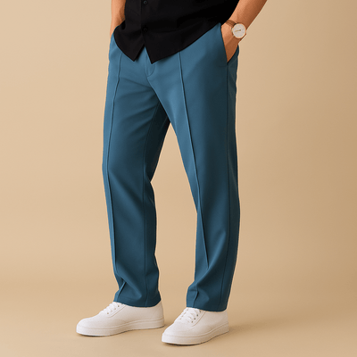 Roma Herren Baumwollhose – Komfortable, Breitere Passform