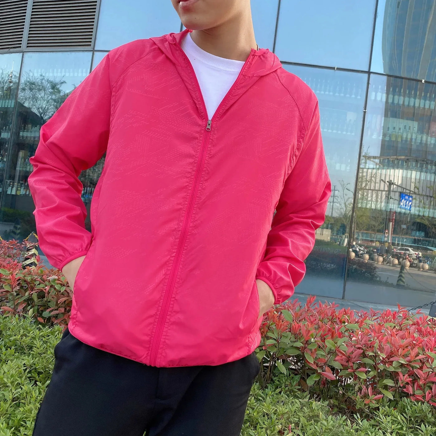 Herren Leichte Winddichte Herbstjacke – Vielseitig einsetzbar