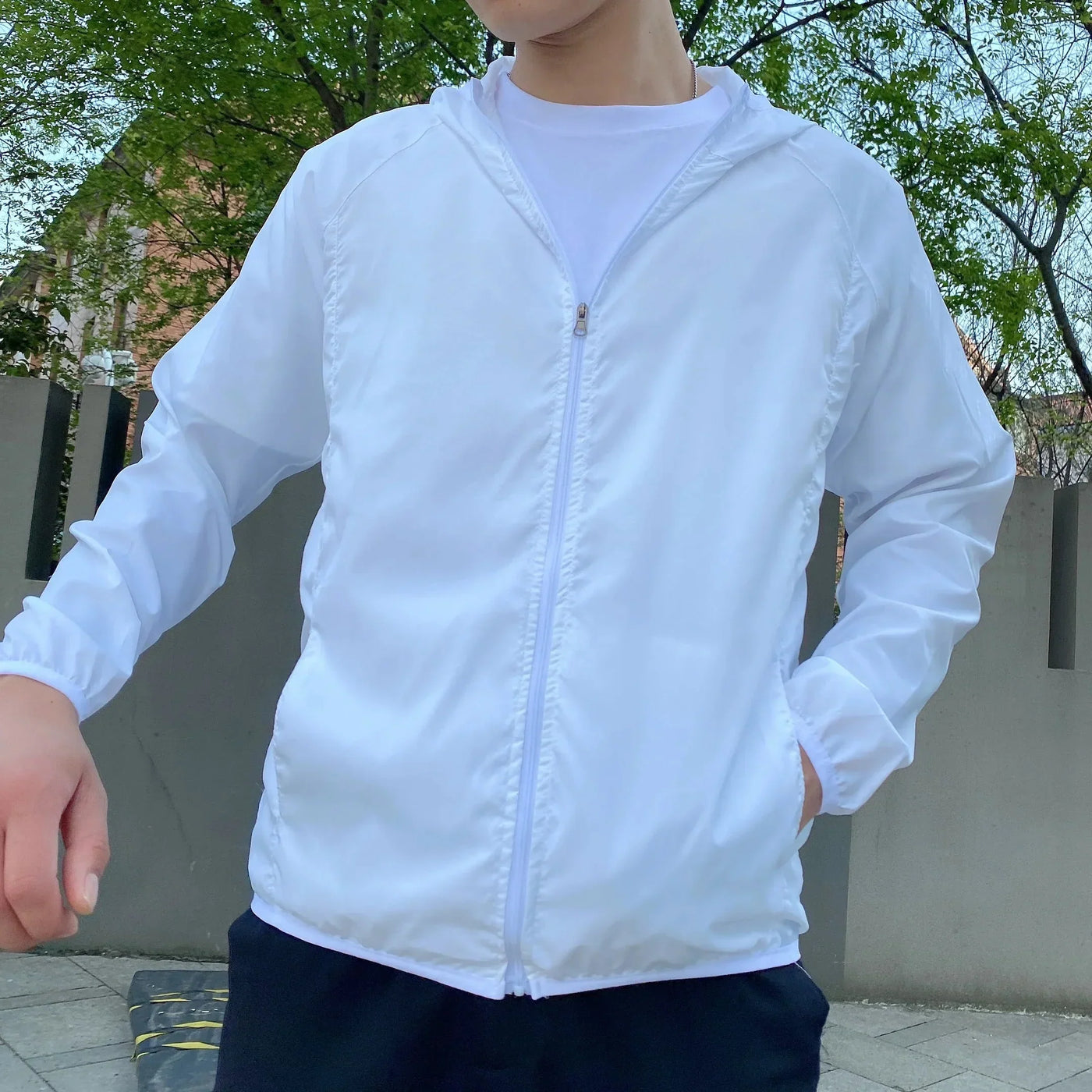 Herren Leichte Winddichte Herbstjacke – Vielseitig einsetzbar