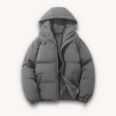 Herren Kapuzen-Pufferjacke – Leichte Winterjacke für Herren