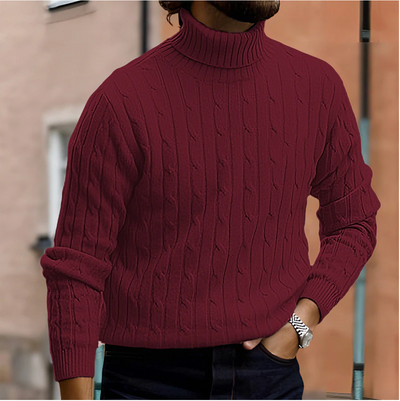 Herren Rollkragenpullover – Klassisch & Elegant