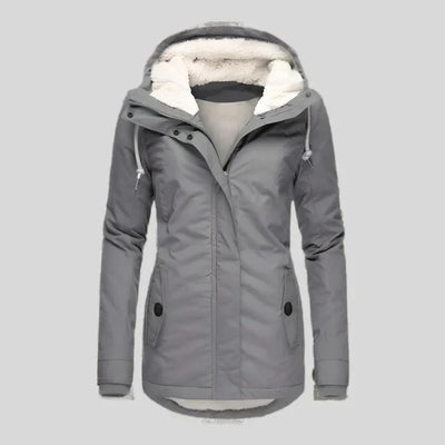 Damen Winterjacke mit Kapuze – Wasserdicht und Warm