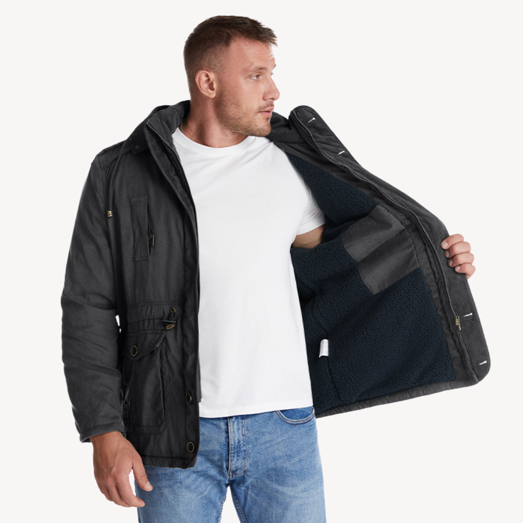 Herren Kapuzenjacke – Funktionalität trifft Stil