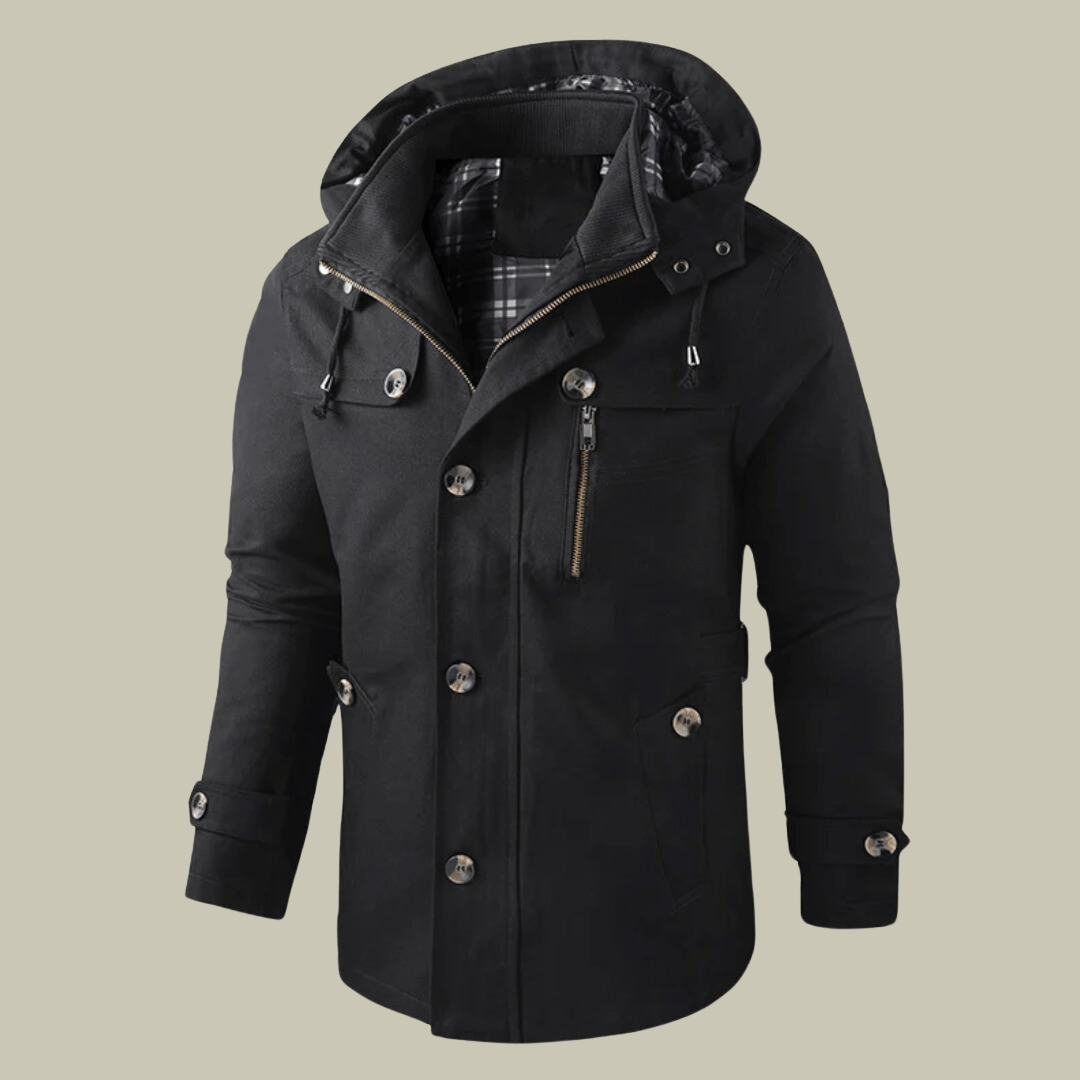 Herren Winterjacke mit Kapuze – Praktisch und Elegant