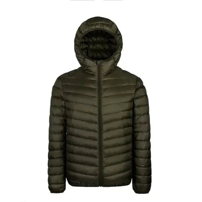 Herren Winterjacke mit Kapuze – Warm und Elegant