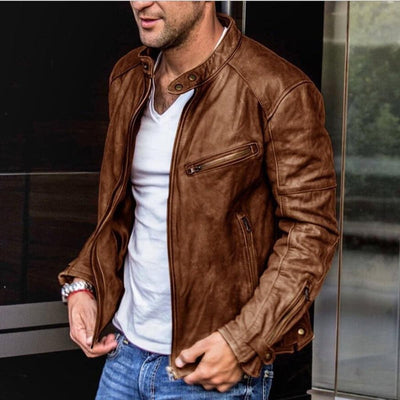 Herren Lederjacke – Wetterfest mit zeitlosem Stil