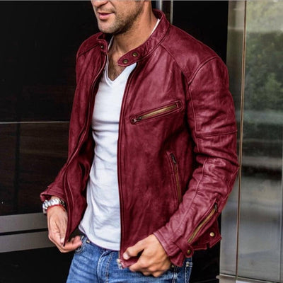 Herren Lederjacke – Wetterfest mit zeitlosem Stil