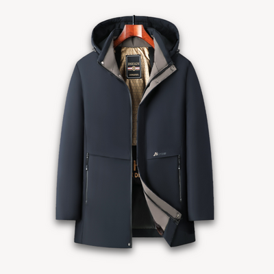 Herren Leichte Winddichte Softshell-Jacke mit Kapuze – Wasserfest