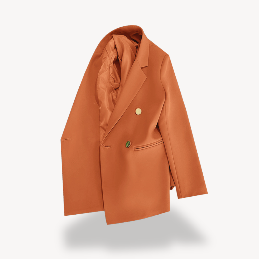 Damen Doppelreiher Blazer – Stilvoller eleganter Blazer für formelle Anlässe