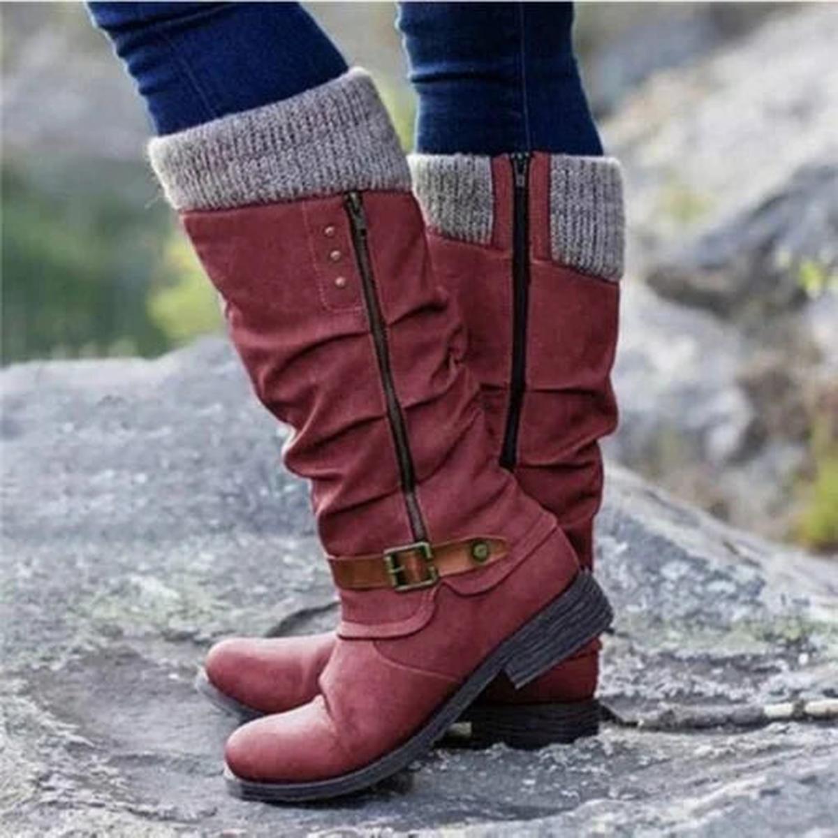 Damen Orthopädische Stiefel mit Rutschfester Sohle – Optimaler Komfort und Unterstützung