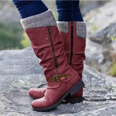 Damen Orthopädische Stiefel mit Rutschfester Sohle – Optimaler Komfort und Unterstützung