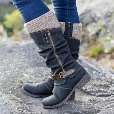 Damen Orthopädische Stiefel mit Rutschfester Sohle – Optimaler Komfort und Unterstützung