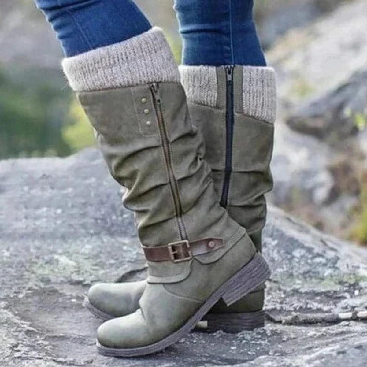 Damen Orthopädische Stiefel mit Rutschfester Sohle – Optimaler Komfort und Unterstützung