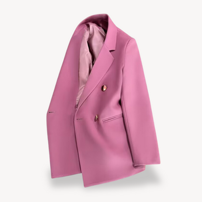 Damen Doppelreiher Blazer – Stilvoller eleganter Blazer für formelle Anlässe