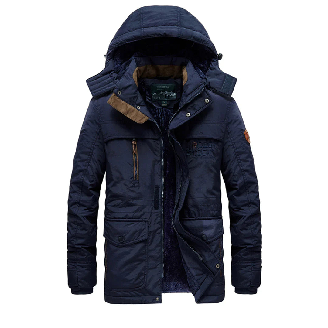 Adrian Herren Winterjacke mit Kapuze