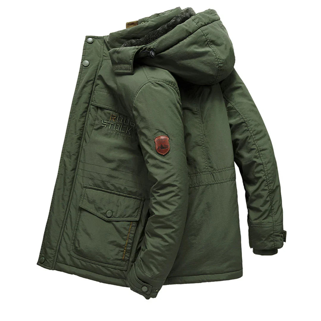 Adrian Herren Winterjacke mit Kapuze