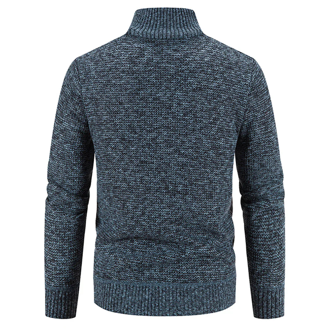 Hugo Stilvoll Herren Strickjacke - Elegante Herrenpullover