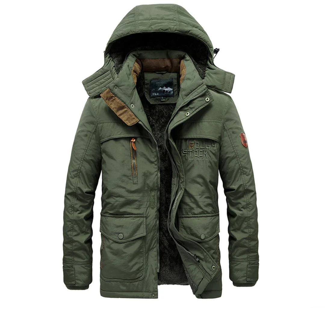 Adrian Herren Winterjacke mit Kapuze