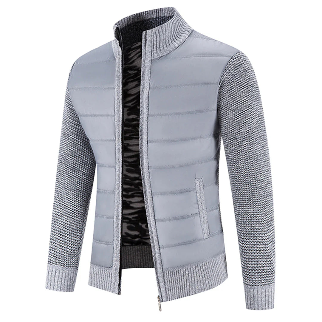 Hugo Stilvoll Herren Strickjacke - Elegante Herrenpullover