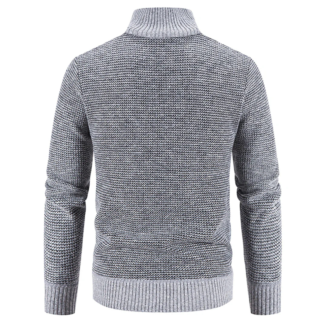 Hugo Stilvoll Herren Strickjacke - Elegante Herrenpullover