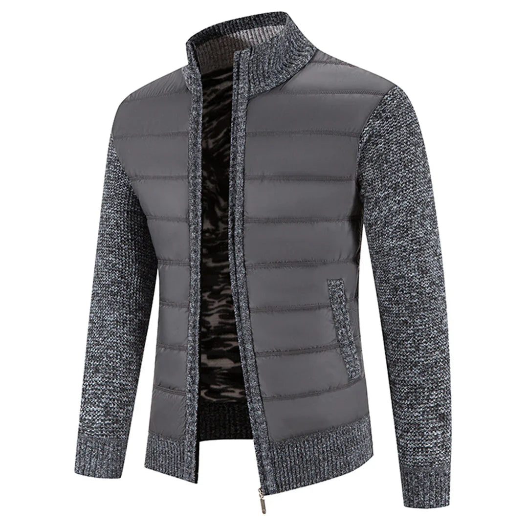 Hugo Stilvoll Herren Strickjacke - Elegante Herrenpullover