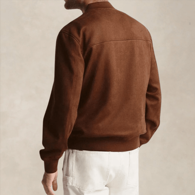 Herren Bomberjacke mit Rippbündchen – Elegant & Lässig