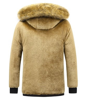 Herren Winterparka mit Abnehmbarer Kapuze – Bequem & Modisch