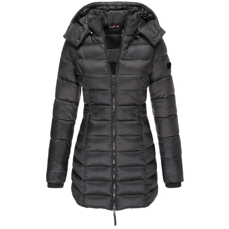 Damen Winterjacke mit Kapuze – Gemütlich, Warm und Elegant