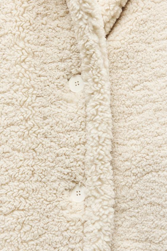 Aurora Lange Damen Teddyjacke – Stilvoll und Behaglich