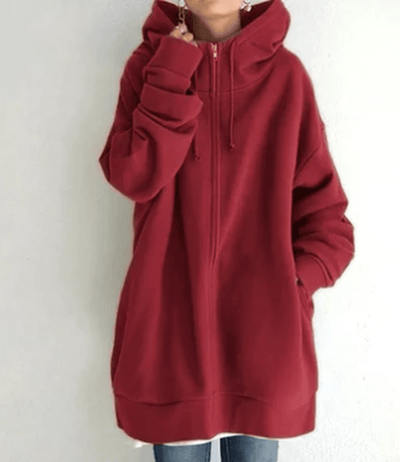Frauen Zip-Up Hoodie – Stilvolles & Bequemes Design