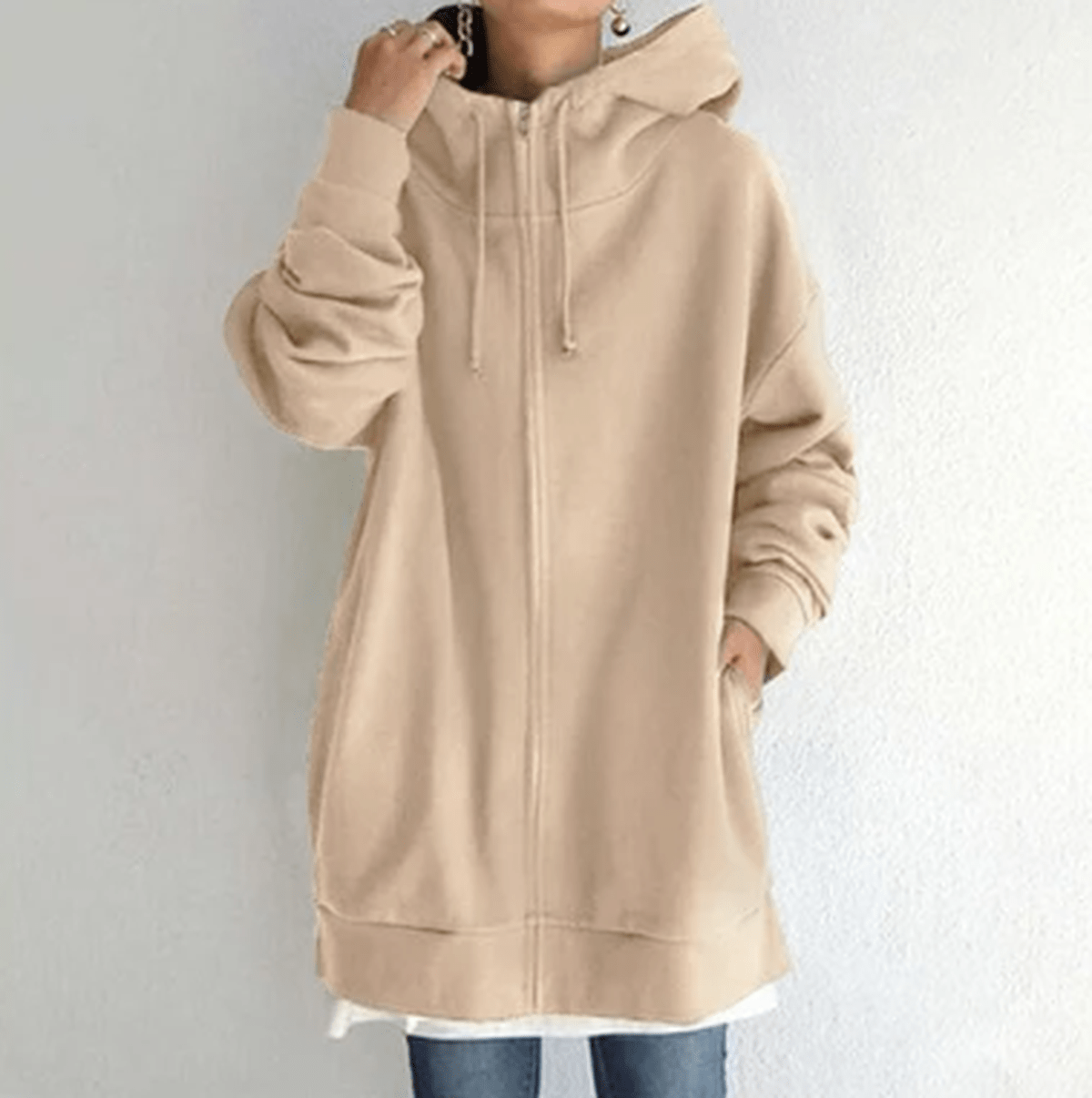 Frauen Zip-Up Hoodie – Stilvolles & Bequemes Design