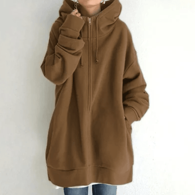 Frauen Zip-Up Hoodie – Stilvolles & Bequemes Design