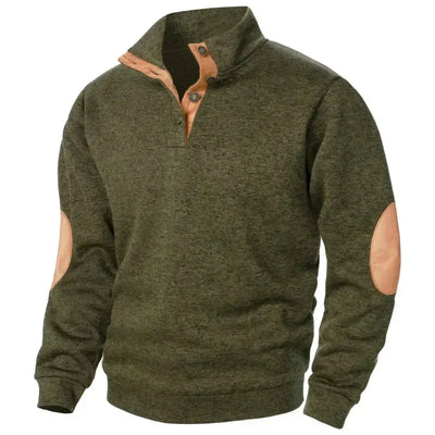 Herren V-Ausschnitt Sweatshirt für Outdoor und Freizeit
