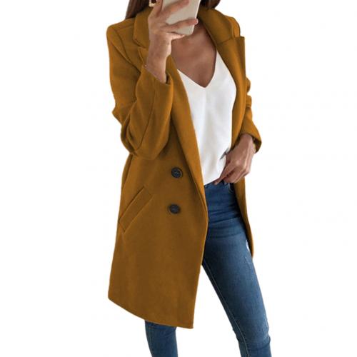 Damen Eleganter Lange Blazer Mantel – Stilvoll & Behaglich für Jeden Anlass