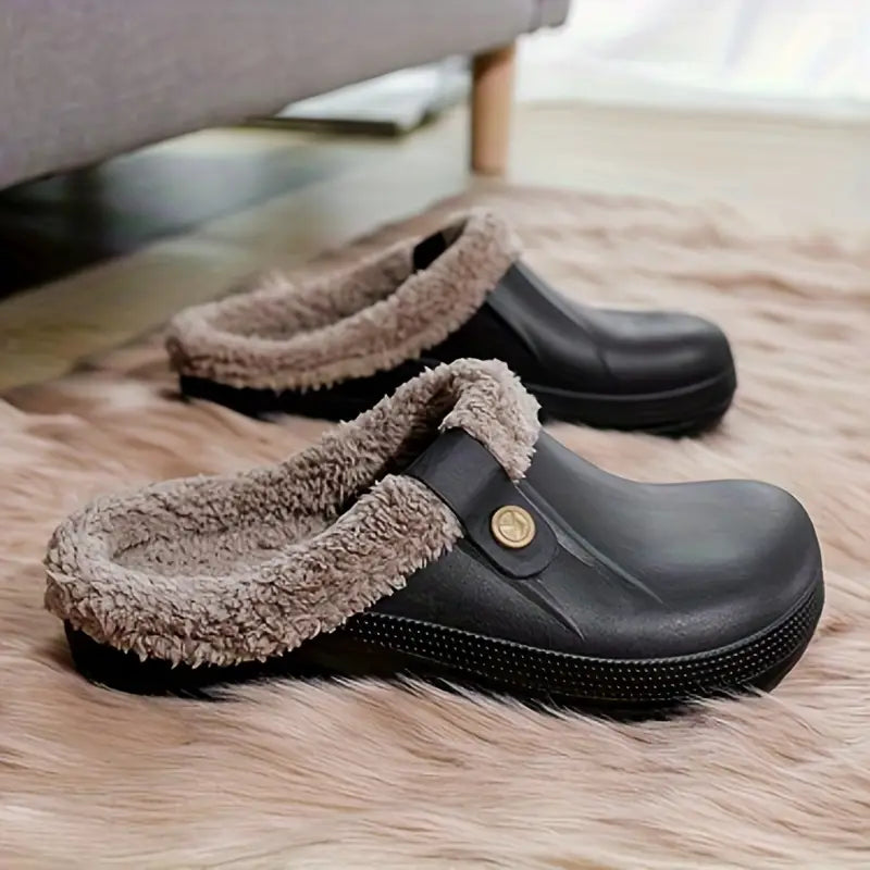 Johanna – Unisex Fleece-Lined Clogs