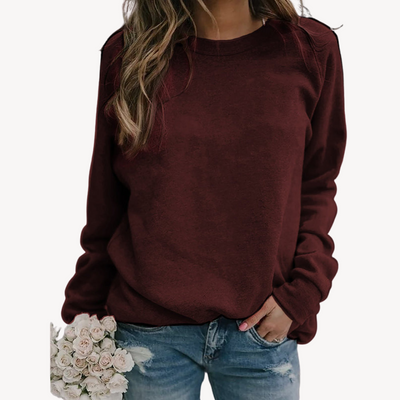 Damen Sweatshirt aus Baumwolle – Bequem & Lässig