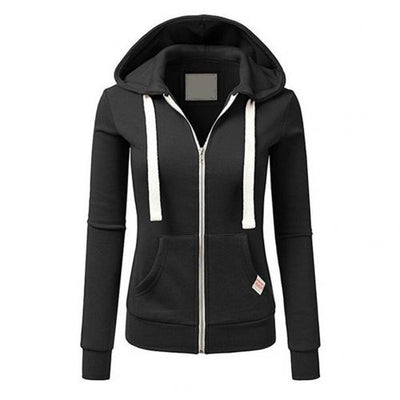 Frauen Oversized Zip Hoodie – Bequemer Stil mit Kapuze und Kängurutaschen