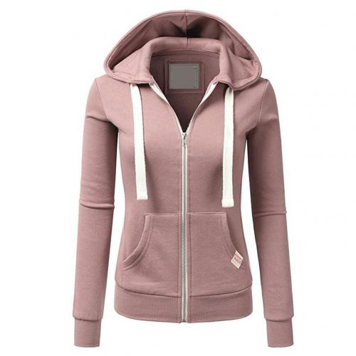 Frauen Oversized Zip Hoodie – Bequemer Stil mit Kapuze und Kängurutaschen