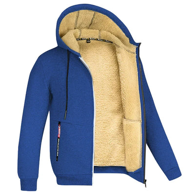Jayden Herren Fleece-Weste mit Kuscheligem Futter